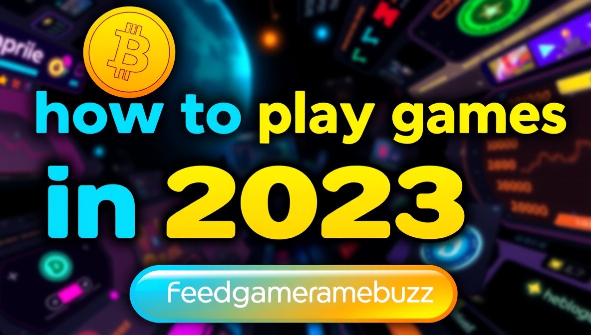 How to Play Crypto Games in 2023 Feedgamebuzz: Ultimate Guide for Gamers