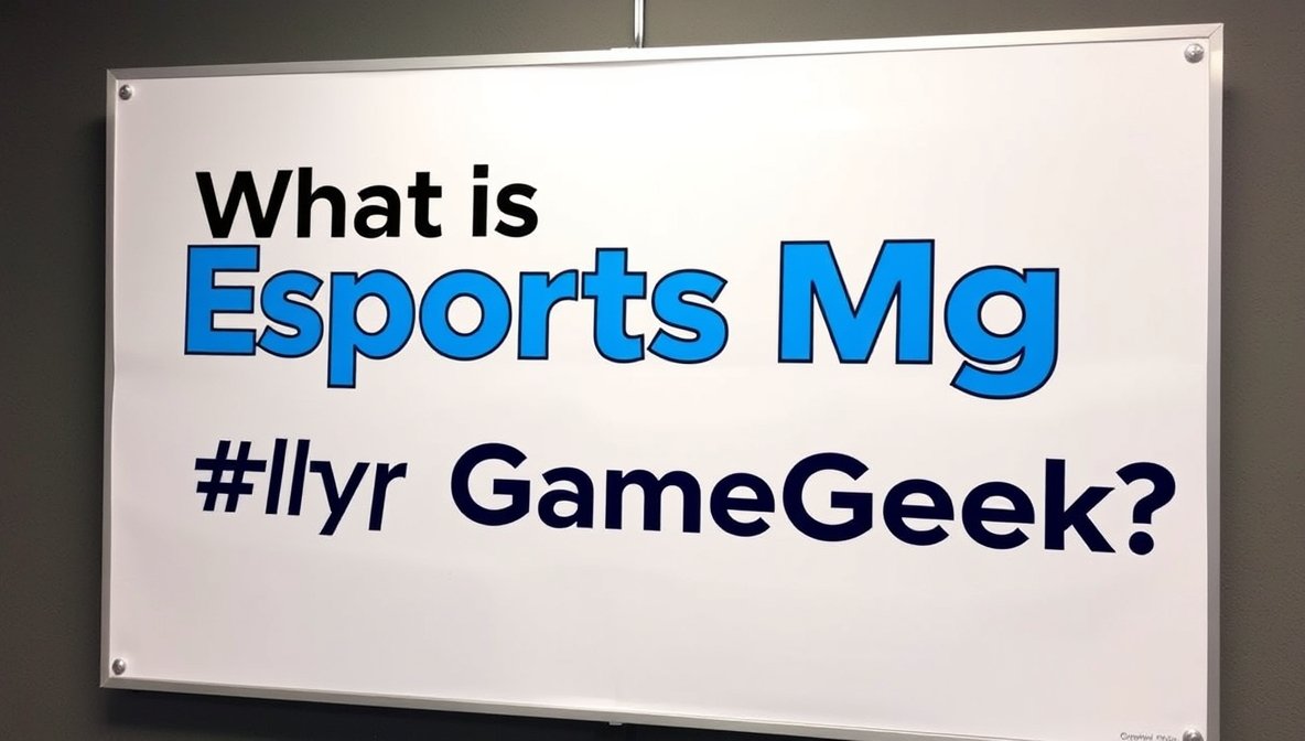 what is esports mgrgamegeek
